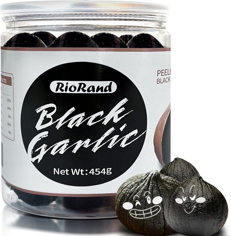 RioRand Black Garlic - 454g Jar - Image 1